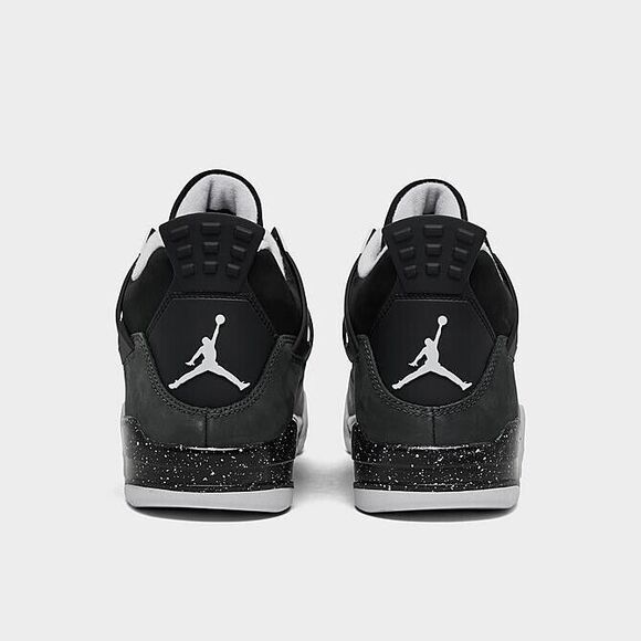 Nike Jordan 4 Retro Fear 2024 Black White Grey Men Size 11 main image 6